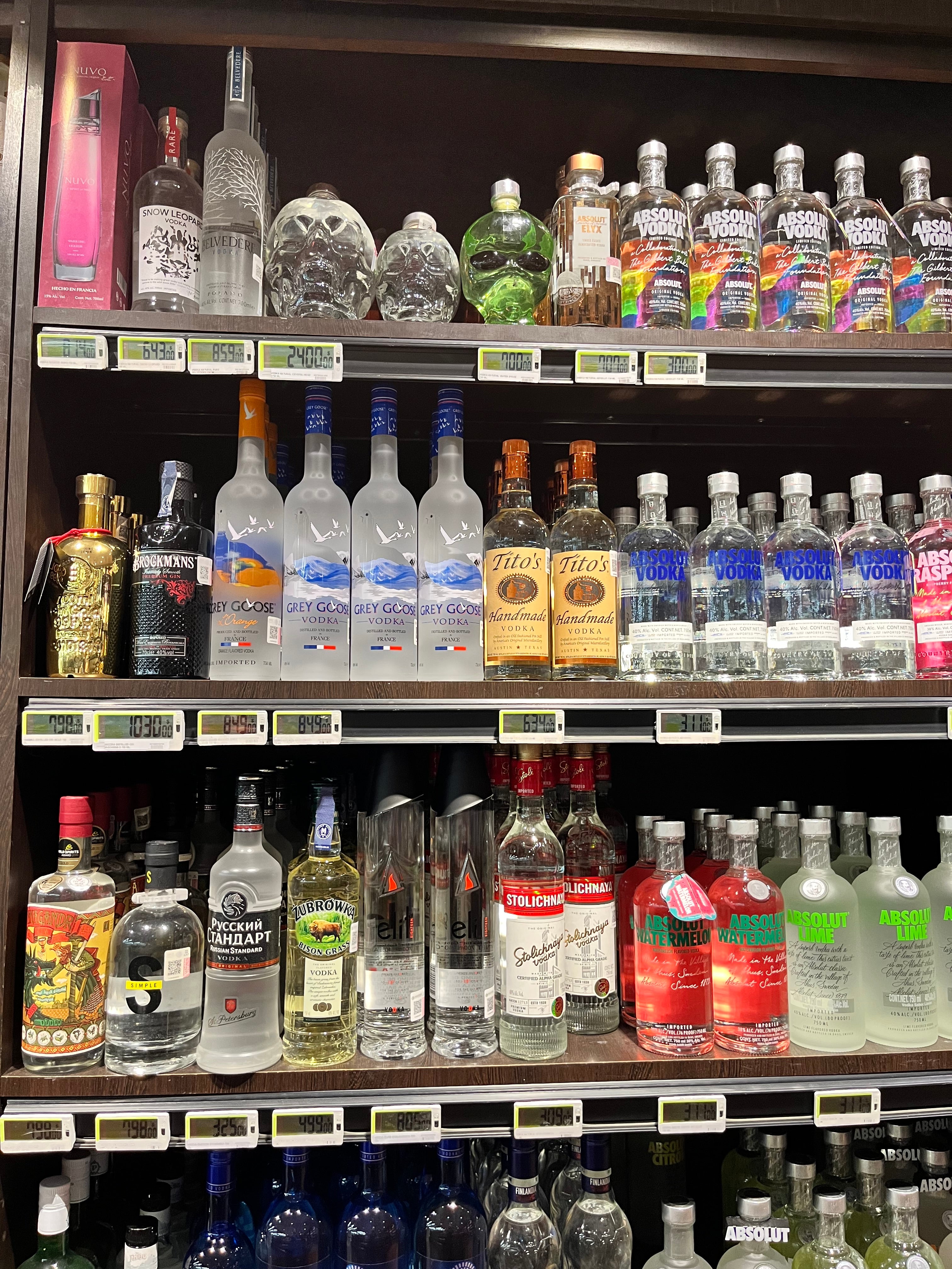 no mexican vodka in liquor store luma vodka